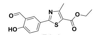 2-(3-醛基-4-羟基苯基)-4-甲基噻唑-5- 羧酸乙酯