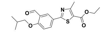 2-(3-醛基-4-异丁氧基苯基)-4-甲基噻唑-5-甲酸乙酯