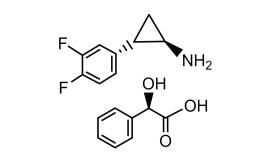 (1R,2S)-2-(3,4-二氟苯基)环丙胺 (R)-扁桃酸盐