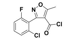 3-(2-Chloro-6-fluoro-phenyl)-5- methyl-isoxazole-4-carbonyl chloride