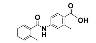 2-Methyl-4-[(2-methylbenzoyl)amino]- benzoic acid